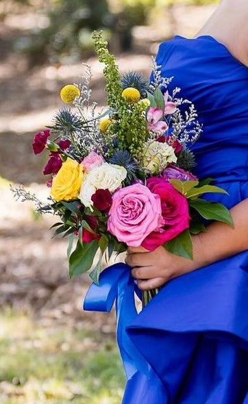 Lush Bouquet / Boutonniere Set