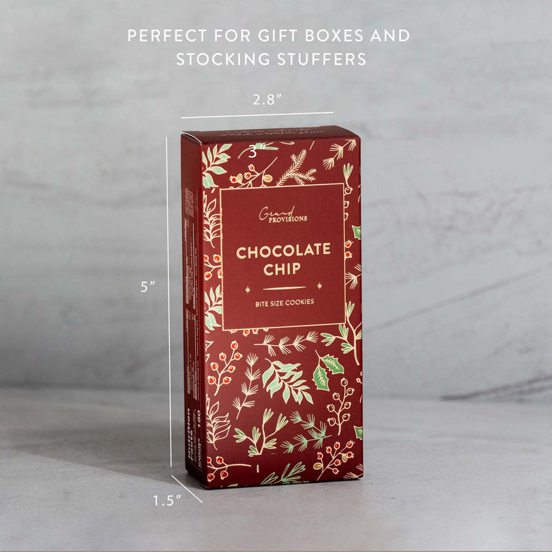 Grand Provisions - Holiday Chocolate Chip Cookies (2 oz)