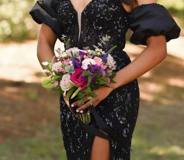 Lush Bouquet / Boutonniere Set