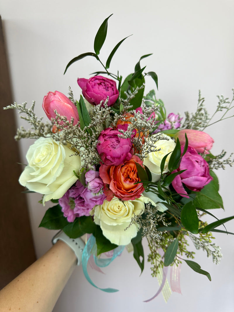 Lush Bouquet / Boutonniere Set
