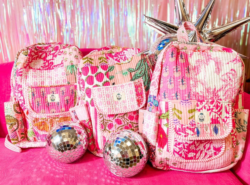 Heart of Grace - Pink City | Regular Quilted Tote Bag