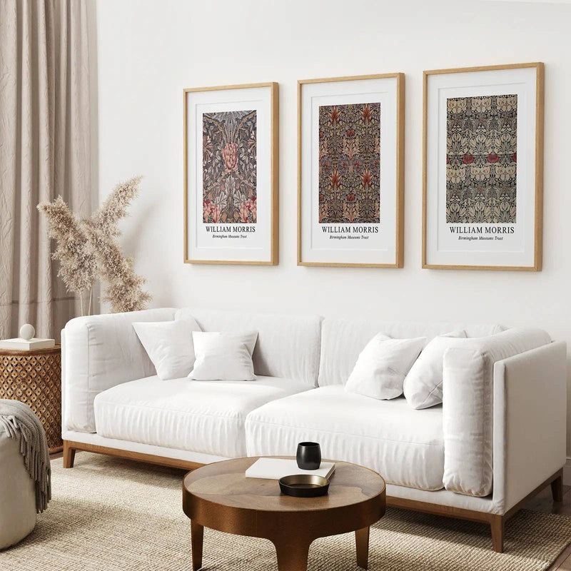 William Morris Floral Exhibition Print