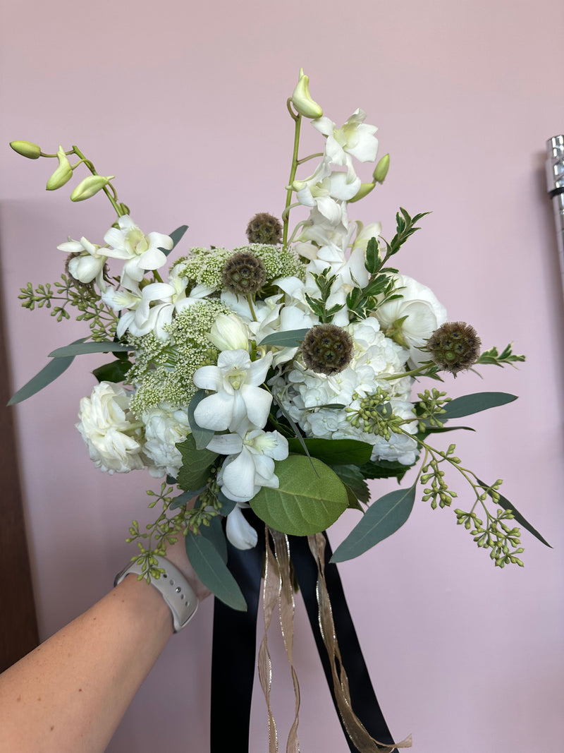 Lush Bouquet / Boutonniere Set
