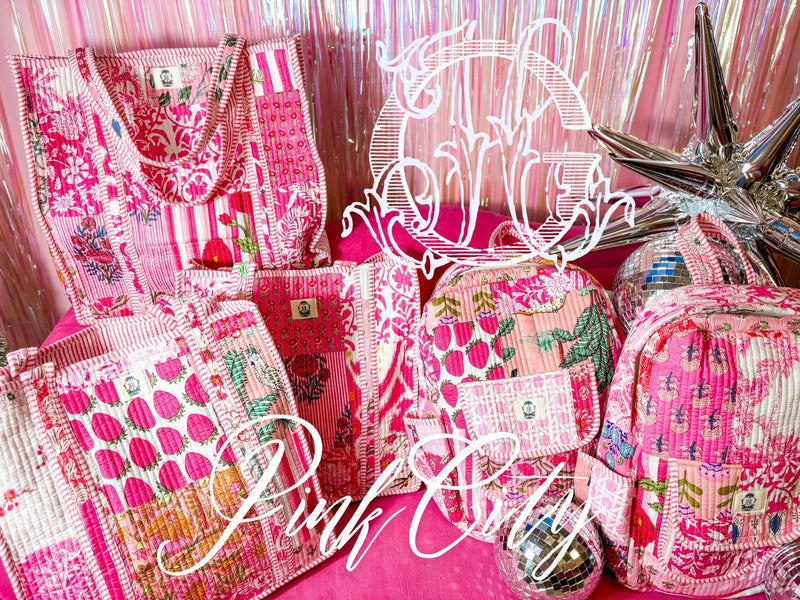Heart of Grace - Pink City | Regular Quilted Tote Bag