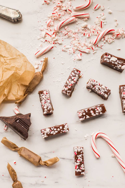 Shotwell Candy Co. - Chocolate Peppermint Crunch Caramels