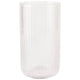 Clear Fluted Glass Tumbler