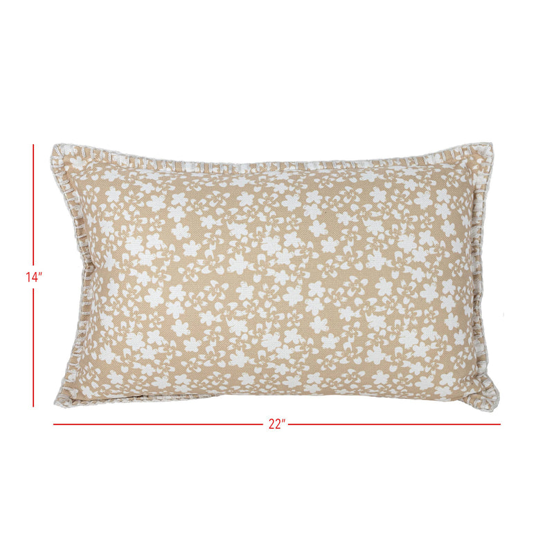 Dover Floral Outdoor Pillow