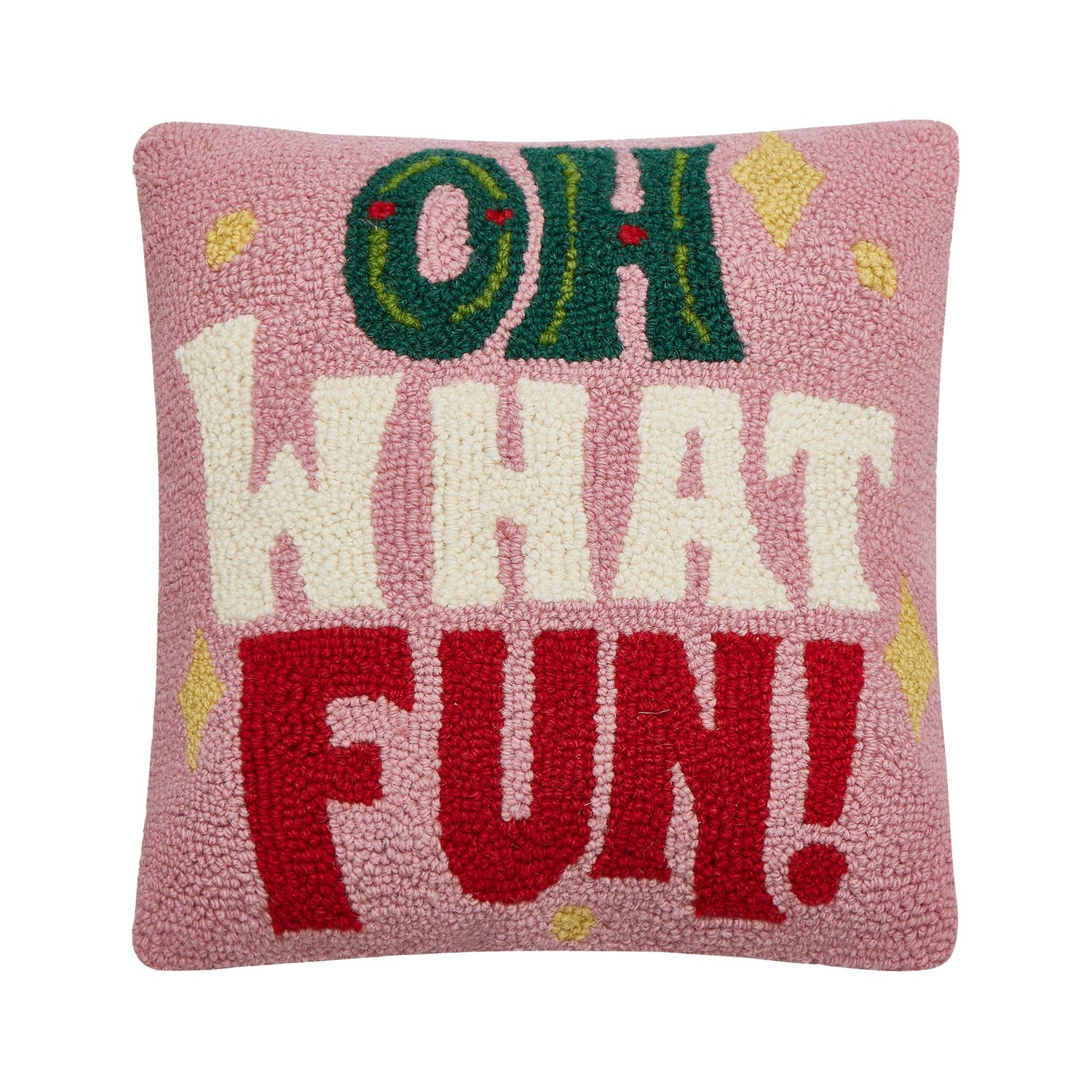 Peking Handicraft - Oh What Fun! Hook Pillow