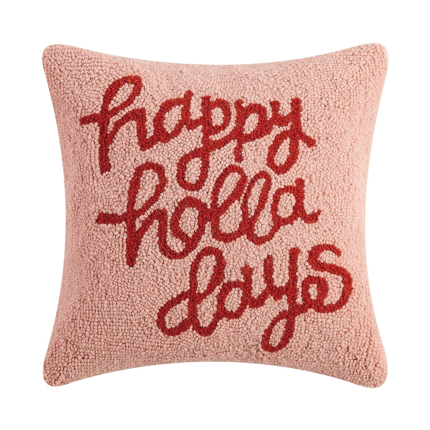 Peking Handicraft - Happy Holladays Hook Pillow - Ampersand