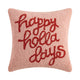 Peking Handicraft - Happy Holladays Hook Pillow - Ampersand