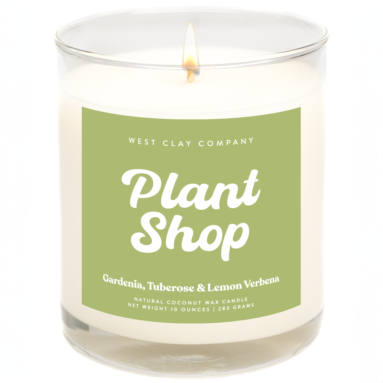 Plant Shop Candle – Gardenia & Lemon Verbena