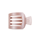TELETIES - Square Flat Hair Clip | Medium | Pearly Pink