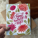 Big Moods - Happy Mother's Day Florals Blue Card