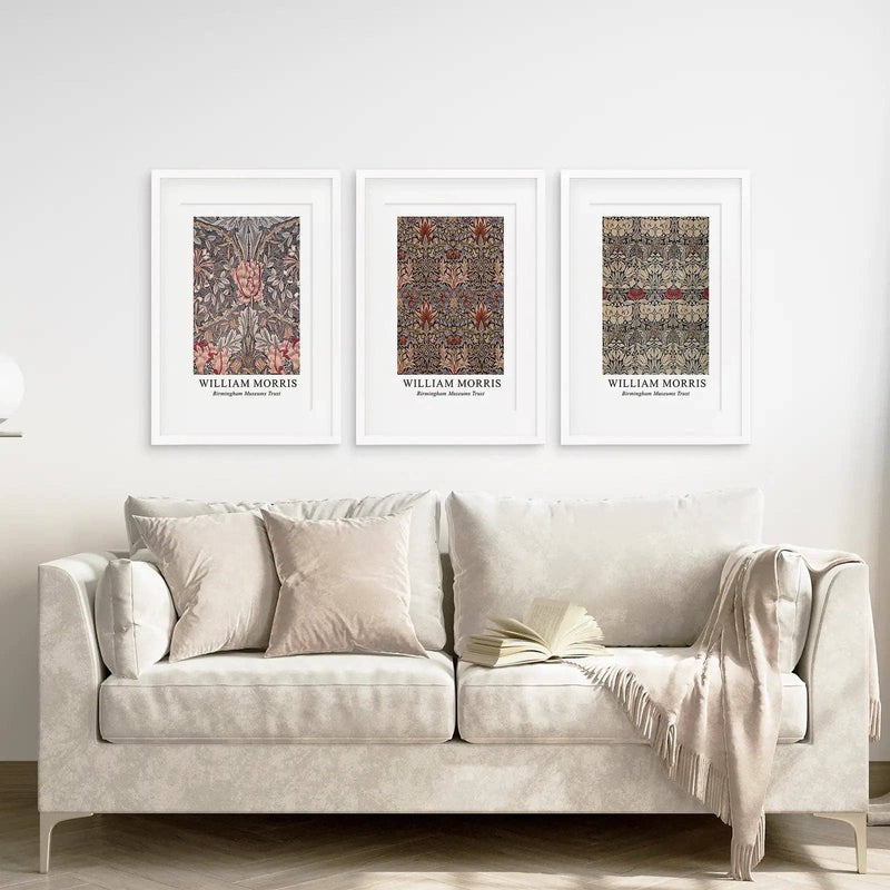 William Morris Floral Exhibition Print