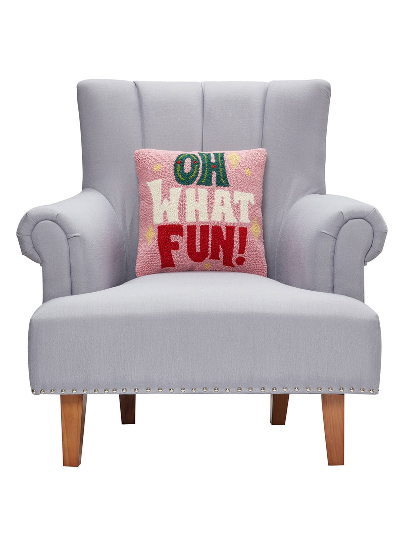 Peking Handicraft - Oh What Fun! Hook Pillow