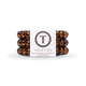 TELETIES - Spiral Hair Coils | Large | Tortoise Hair Ties