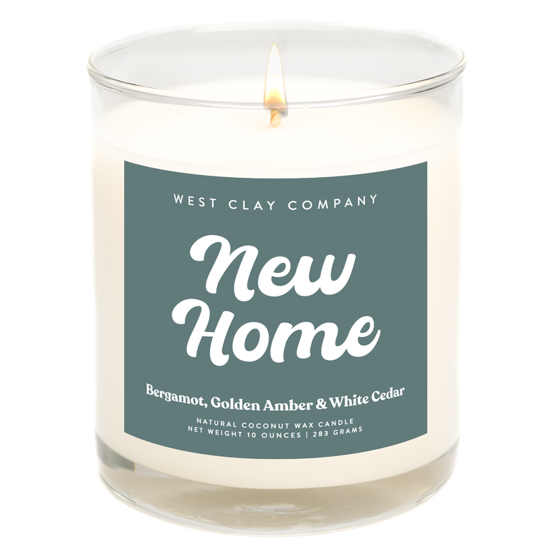 New Home Candle – Bergamot & Cedar