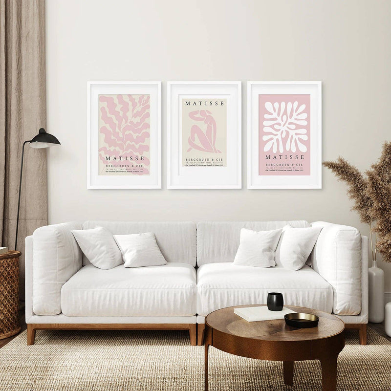 Blush Pink Matisse Print by Art Lane