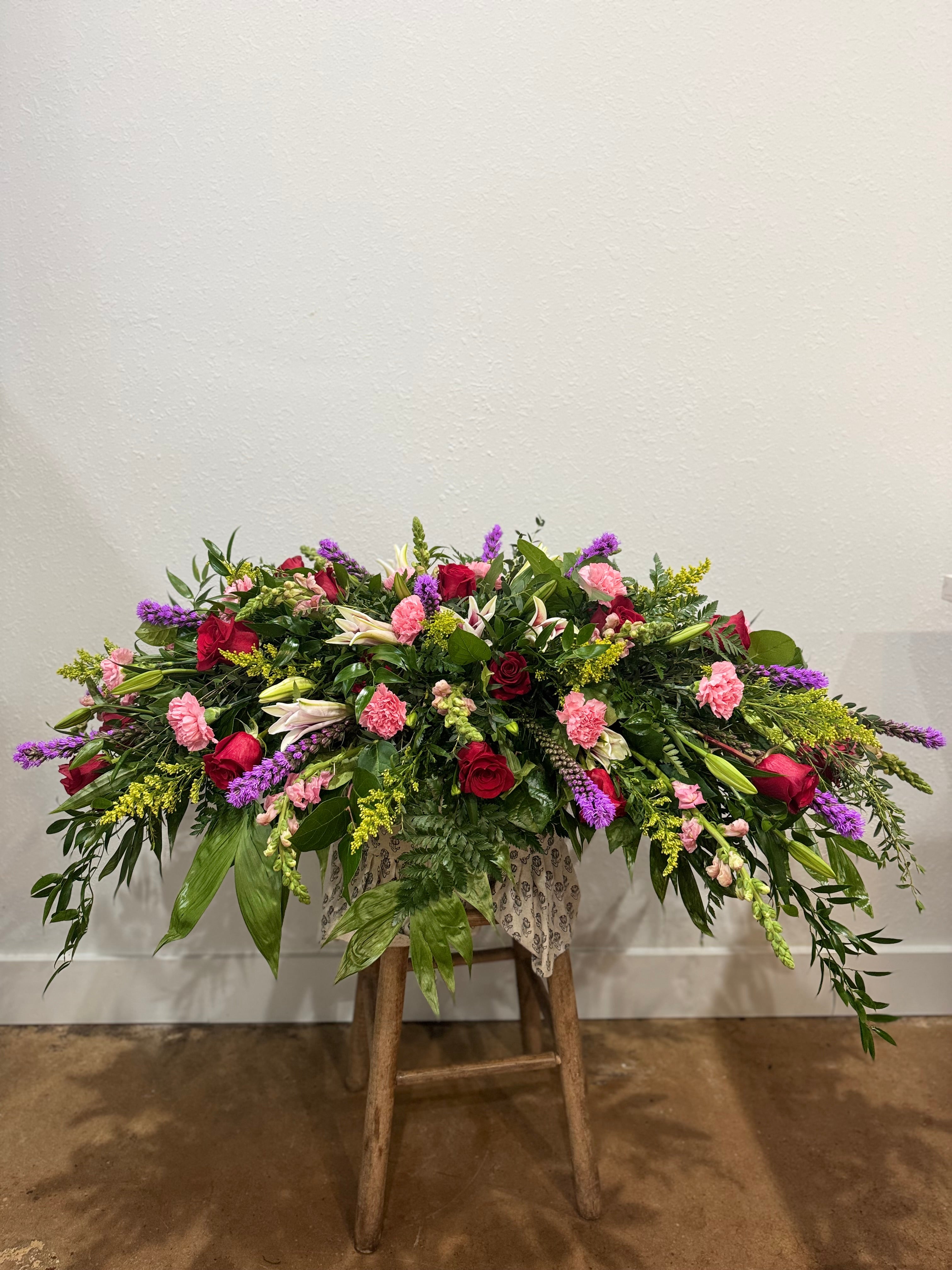Sympathy Casket Blanket