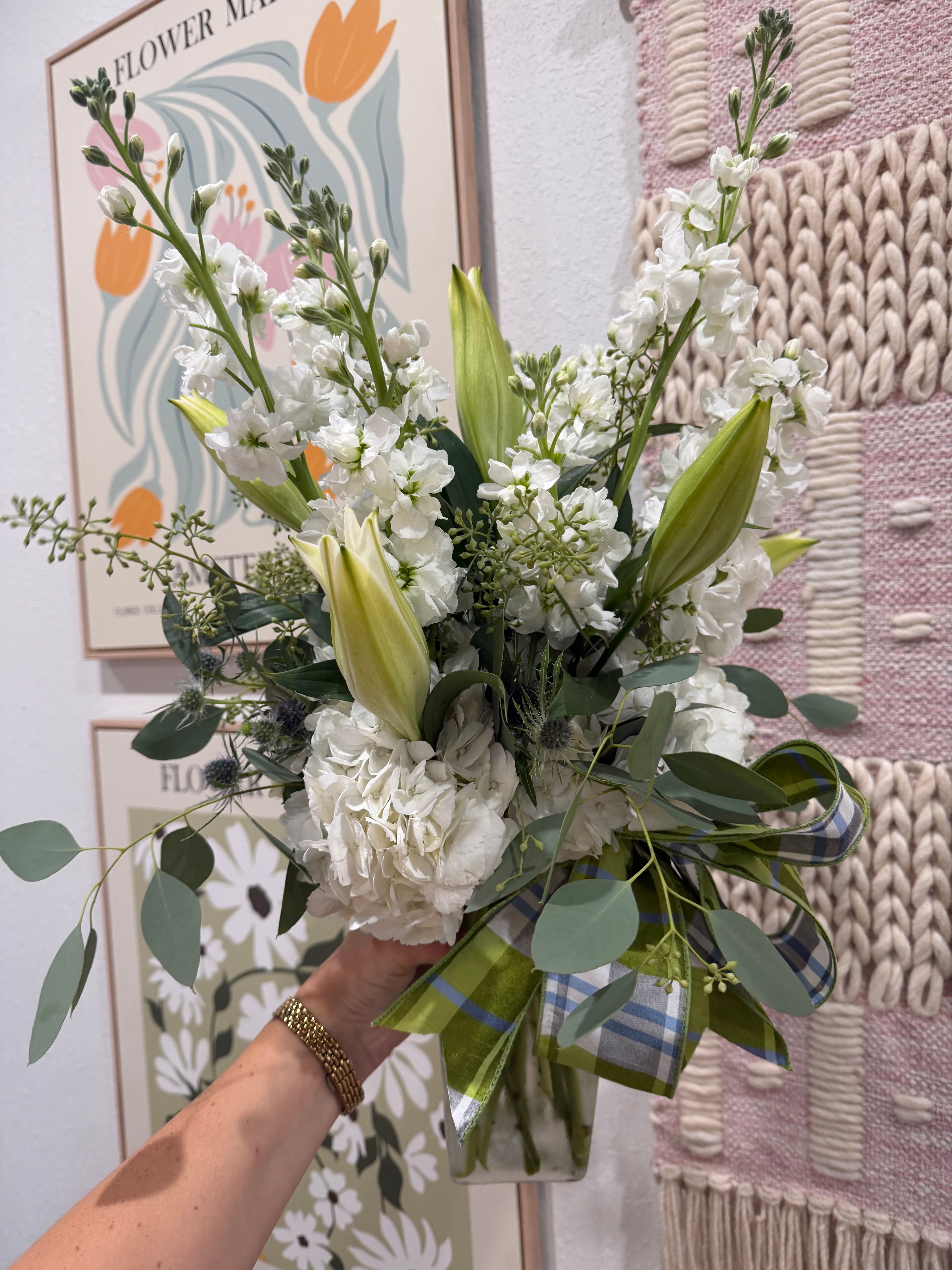 Sympathy Vase Arrangement