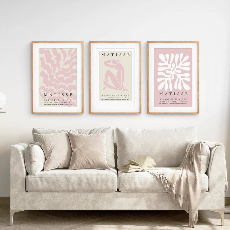 Blush Pink Matisse Print by Art Lane