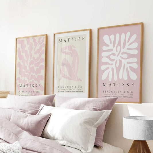 Blush Pink Matisse Print by Art Lane